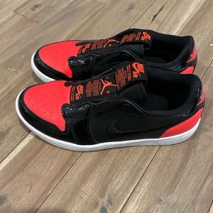 Air Jordan 1 Low Slip Infra-Bred - Size 9W